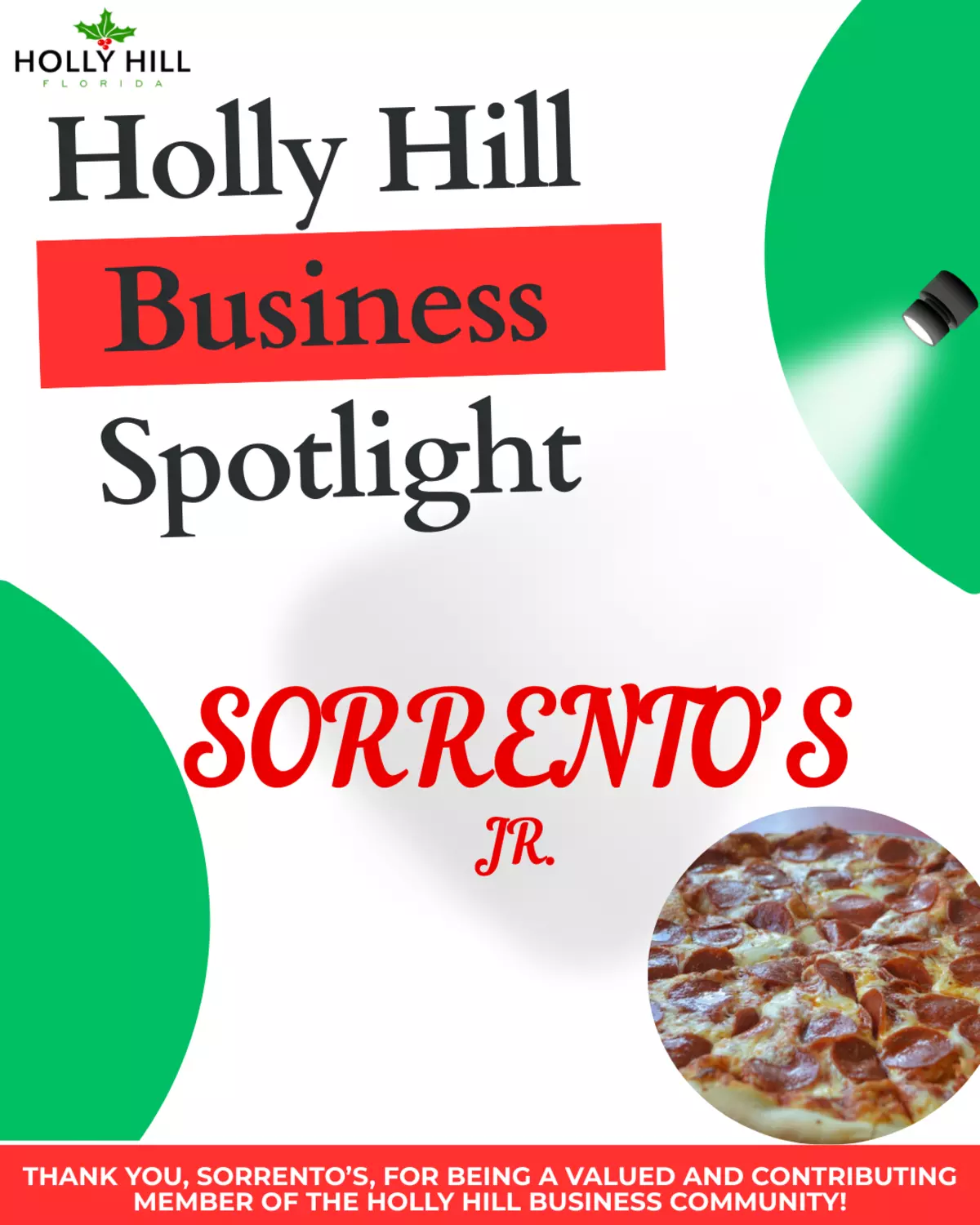 Sorrent's pizza business spotlight